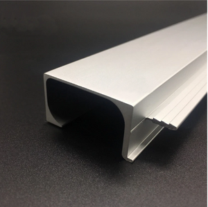 Profil en aluminium adapté aux besoins du client structurel de poignée de Cabinet de cuisine durable