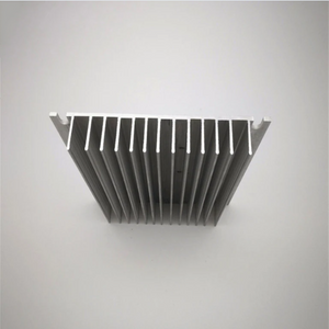 Extrusion personnalisée Aluminium 6063 Profil Dessin de chaleur électronique