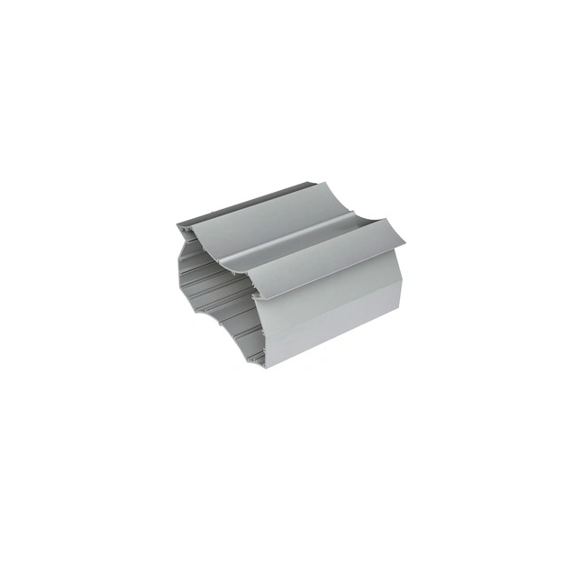 Profil en aluminium d&#39;extrusion de 6063 T5 anodisant l&#39;argent pour le matériau de construction adapté aux besoins du client