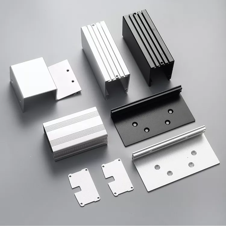Imprimante 3D de profil d&#39;extrusion de boîtier de modem en aluminium personnalisé