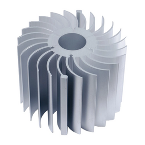 Diamètre fait sur commande de profil rond d&#39;extrusion en aluminium utilisée par LED de dissipateur de chaleur